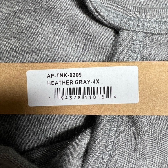 SKIMS | Skims Sleep Straight Neck Cropped Cami In Heather Grey | 4X. - Picture 6 of 7